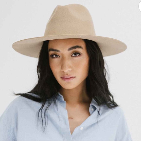 NWT GIGI PIP EMMA WIDE BRIM FEDORA HAT - Picture 2 of 7